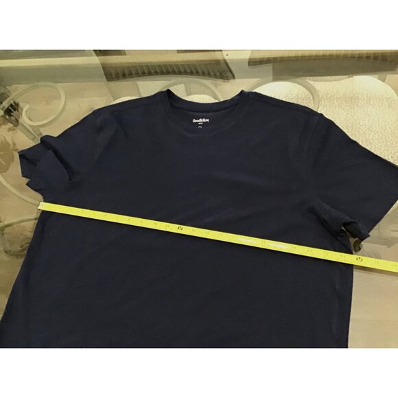 GOODIELLOW- MENS NAVY CREW NECK SHORT SLEEVE T-SHIRT SIZE X-LARGE - Picture 5 of 6